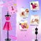 800+Pcs Fashion Designer Kit for Girls, Sewing Kit with 4 Mannequins, DIY Arts and Crafts Kit for Kids, Doll Clothes Making Kit, Girl Toys for Age 6 7 8 9 10 11 12 Year Old Gifts